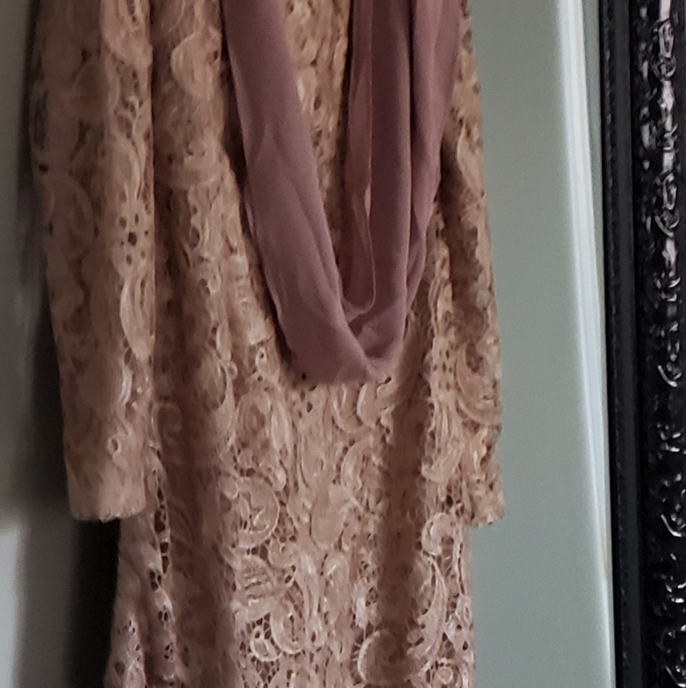 Lace gown